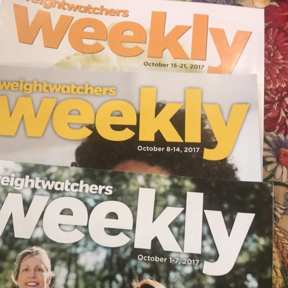 Weight‎ Watchers Weekly Aug-Dec 2017 Pamphlets